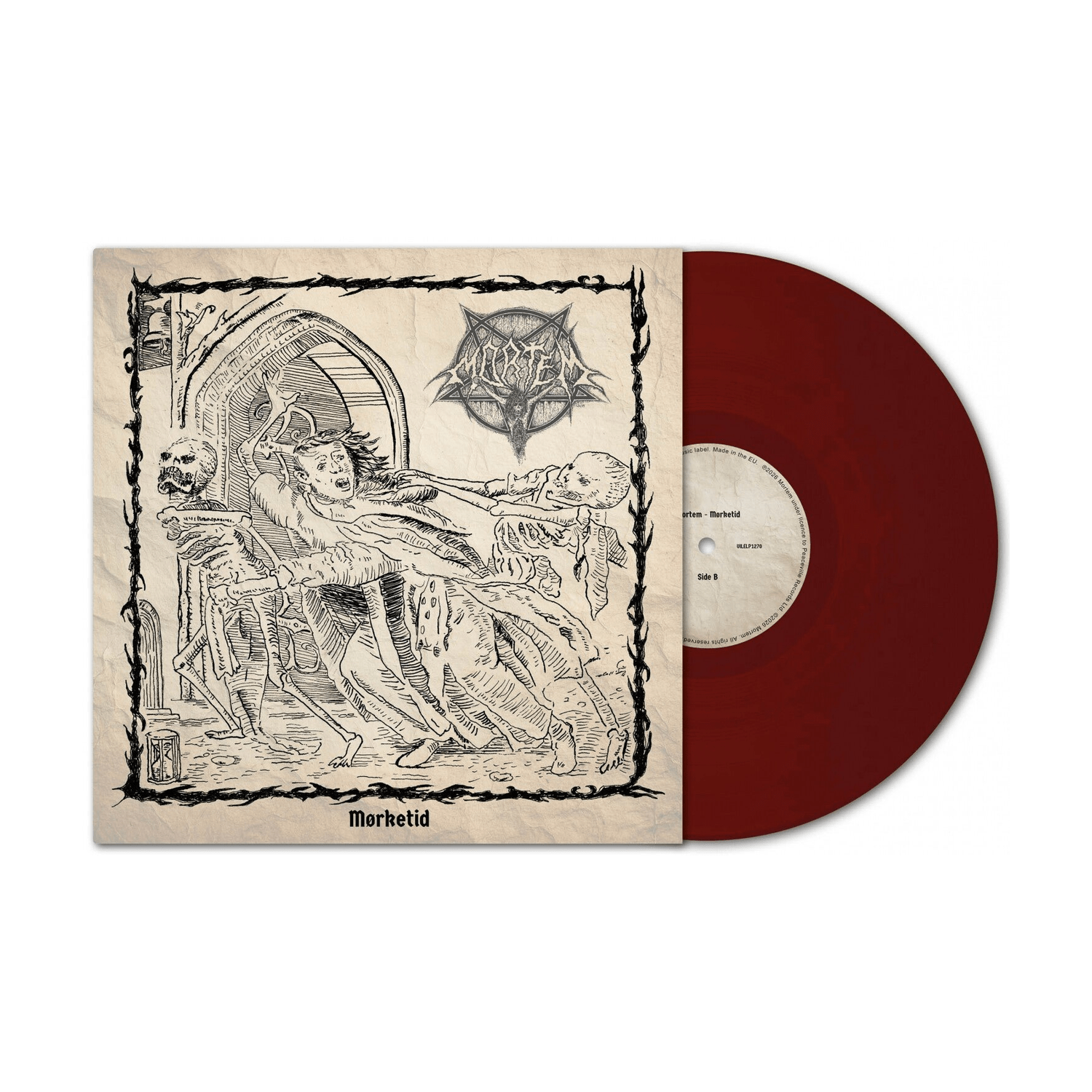 Mortem - Morketid - 140gm Oxblood Vinyl (Red Vinyl) - LEVITATION