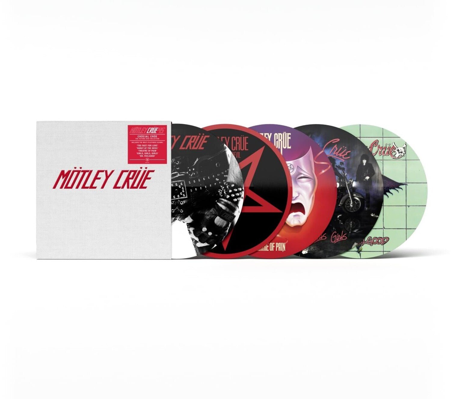 Motley Crue - Crucial Crue 5xCD - LEVITATION