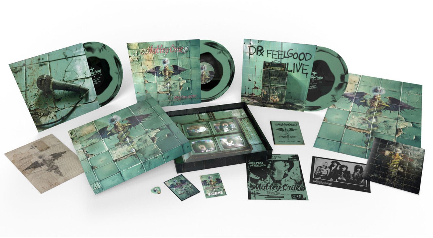 Motley Crue - DR Feelgood 3xLP - LEVITATION
