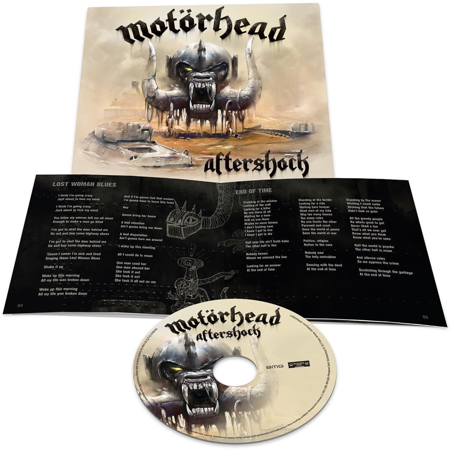 Motorhead - Aftershock (CD) - LEVITATION