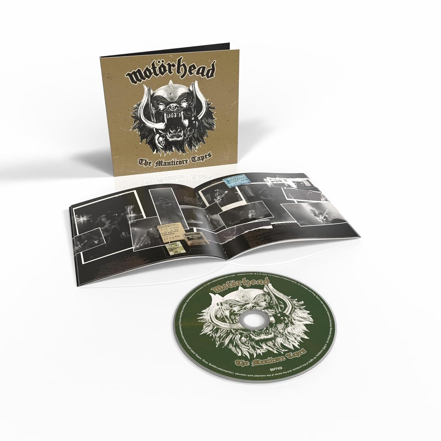 Motorhead - Manticore Tapes (Cd) - LEVITATION