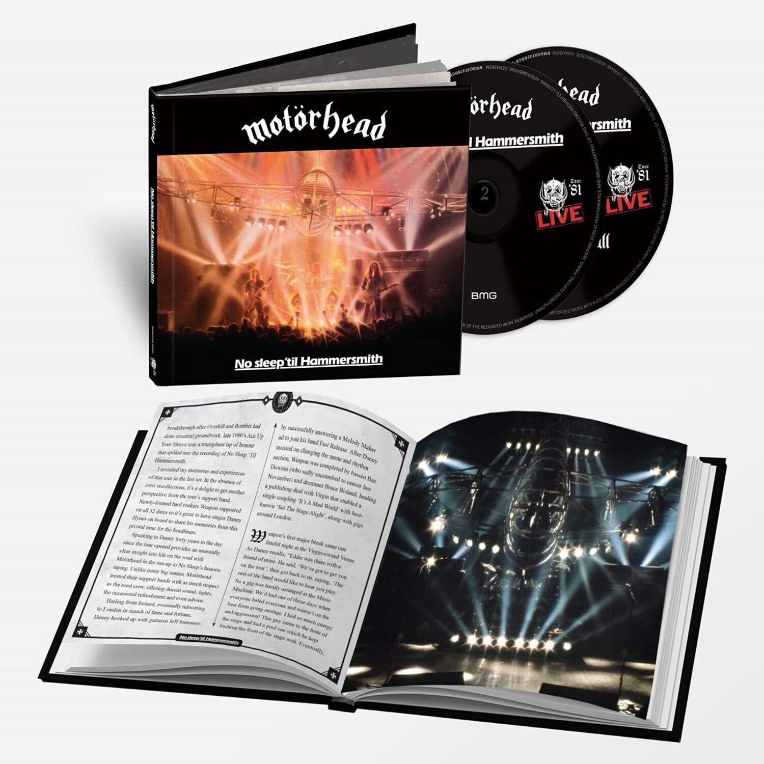 Motorhead - No Sleep Til Hammersmith 2xCD - LEVITATION