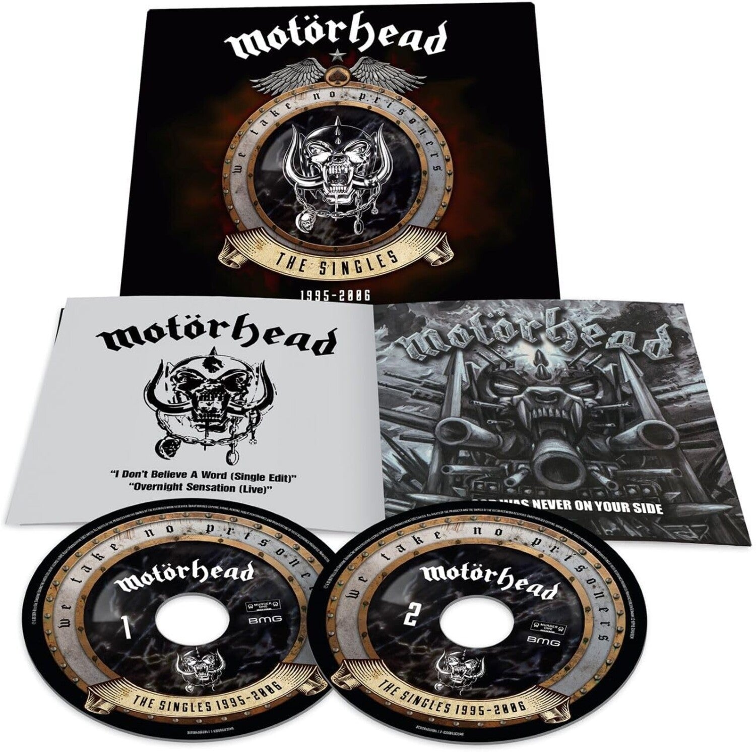 Motorhead - We Take No Prisoners (The Singles 1995-2006) 2xCD - LEVITATION