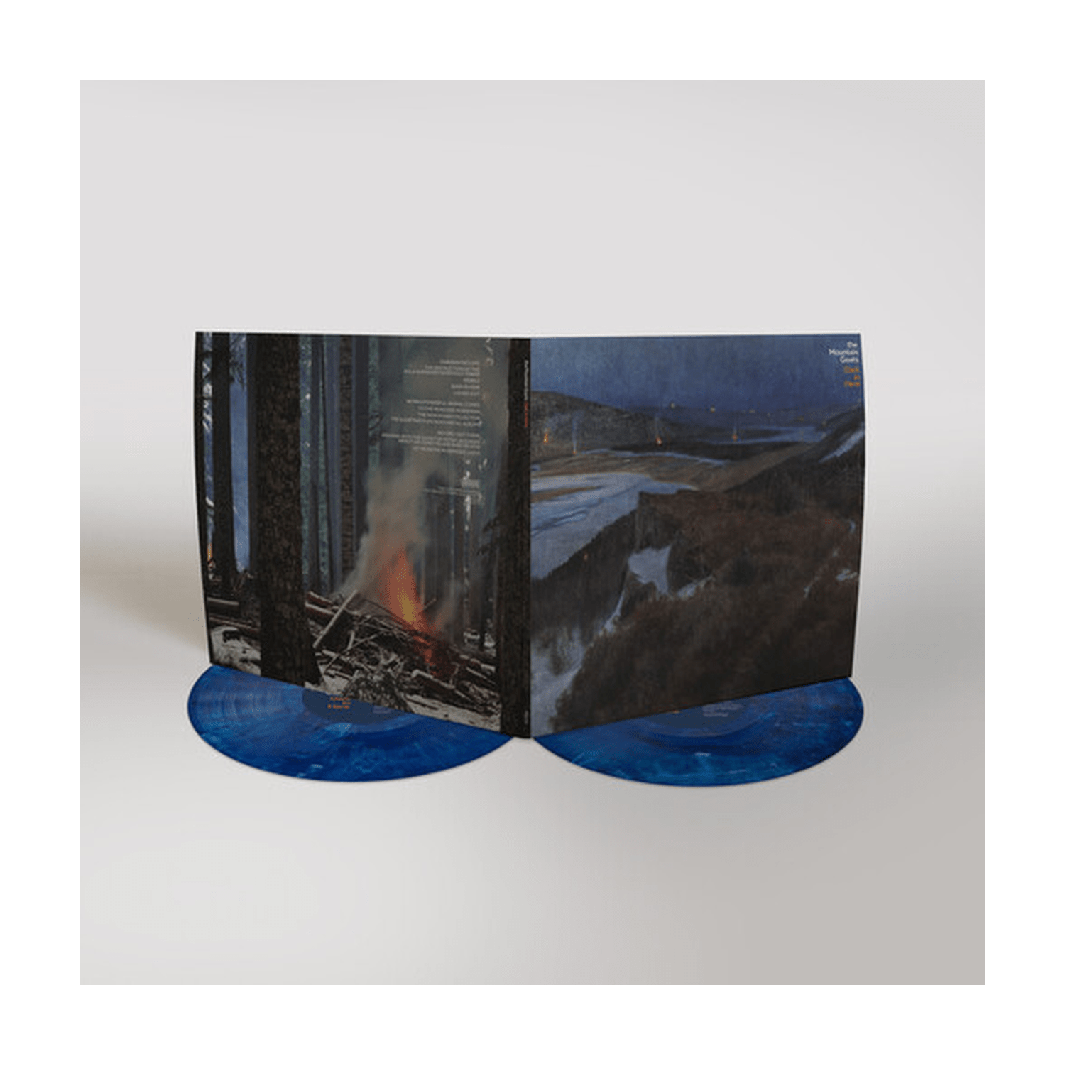 Mountain Goats - Dark in Here 2xLP (Blue Vinyl) - LEVITATION