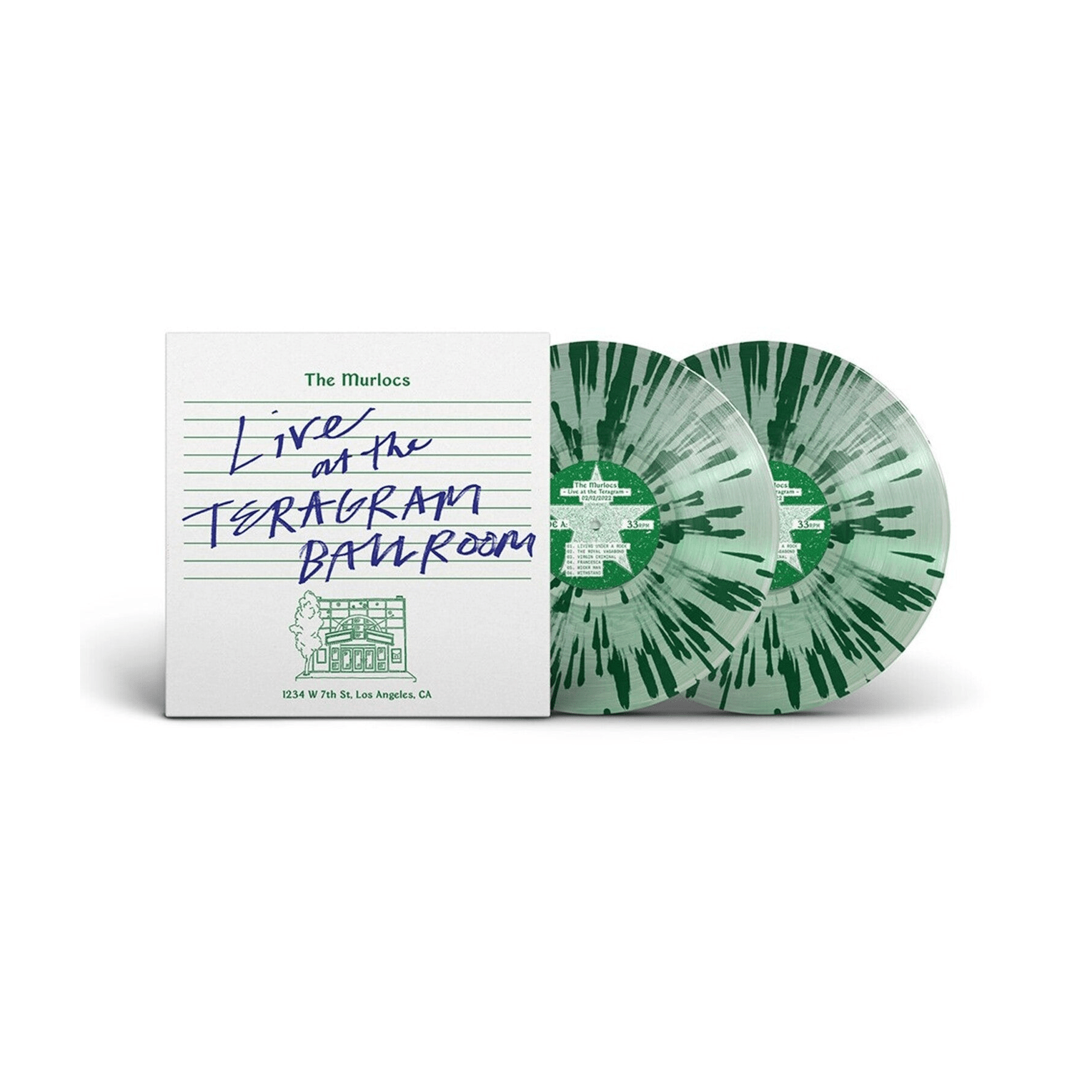 Murlocs - Live at the Teragram Ballroom 2xLP (Green Vinyl) - LEVITATION