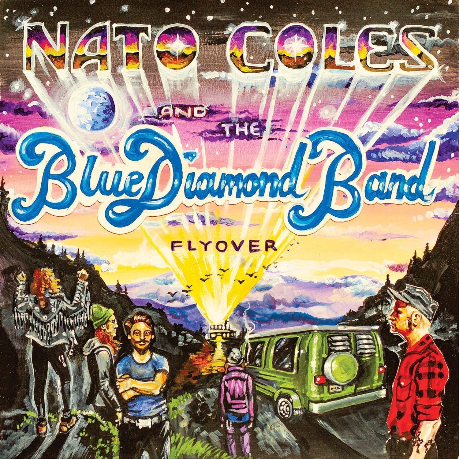 Nato Coles & Blue Diamond Band - Flyover - LEVITATION