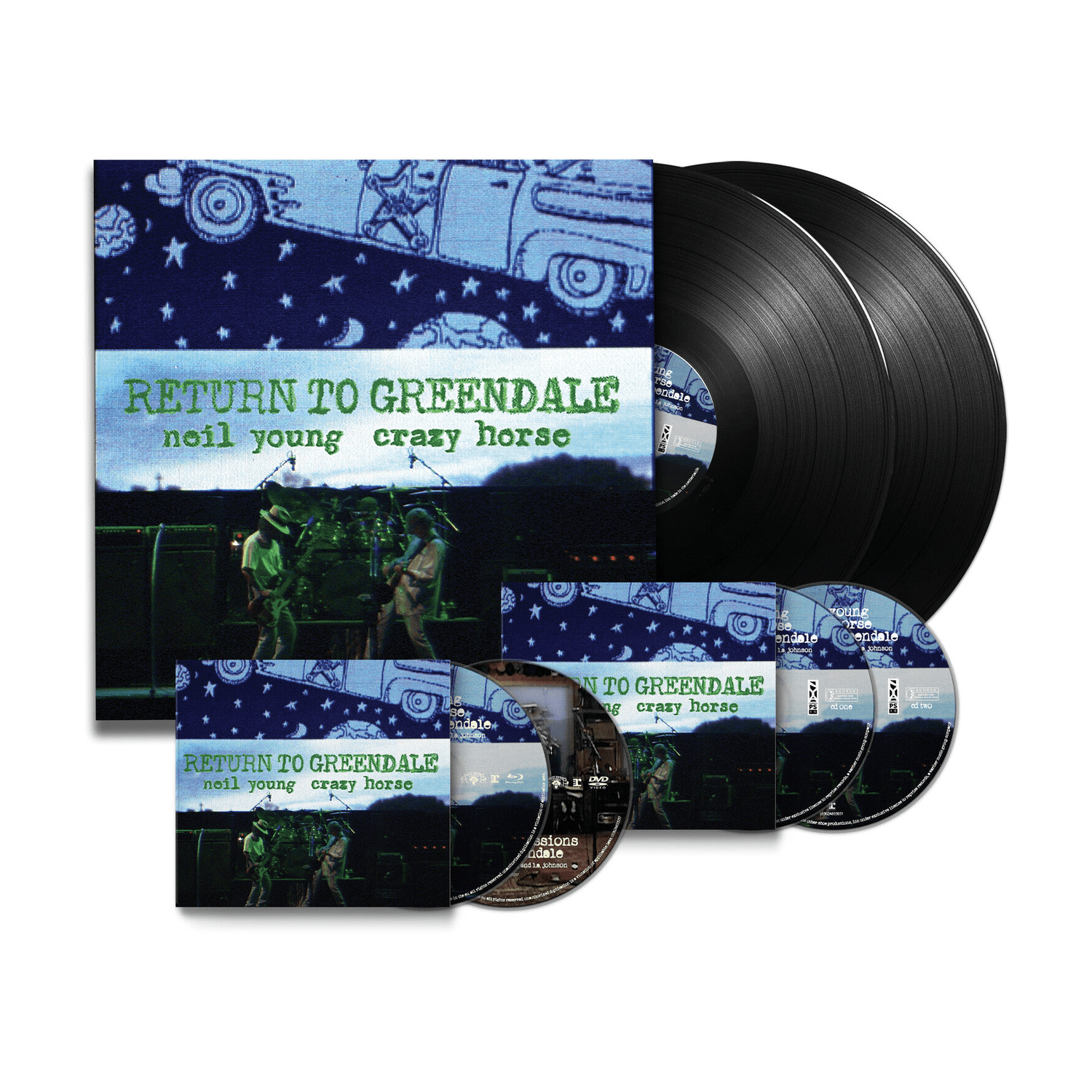 Neil Young & Crazy Horse - Return to Greendale 5xLP (Deluxe) - LEVITATION