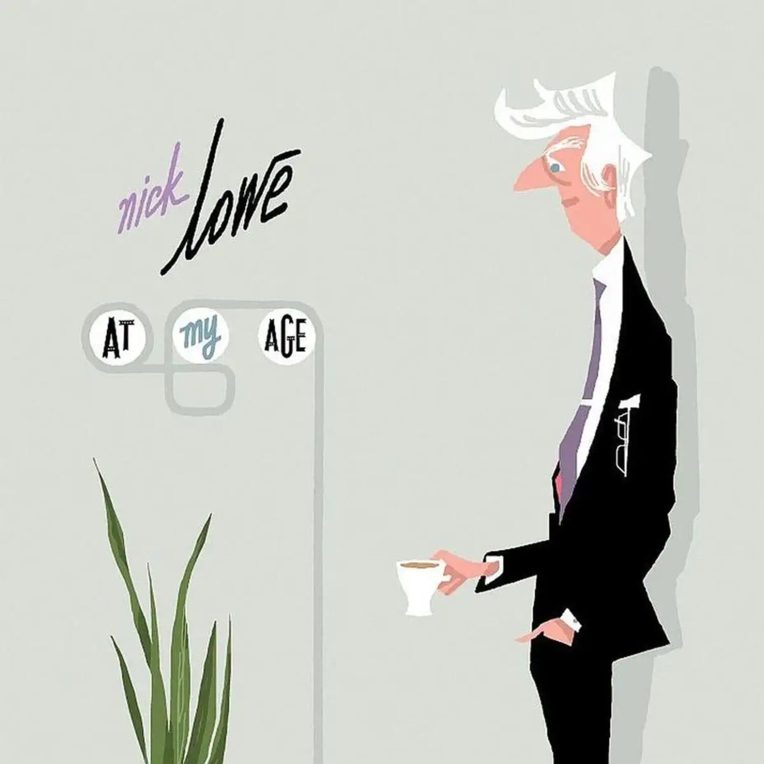 Nick Lowe - At My Age (Silver Vinyl) - LEVITATION