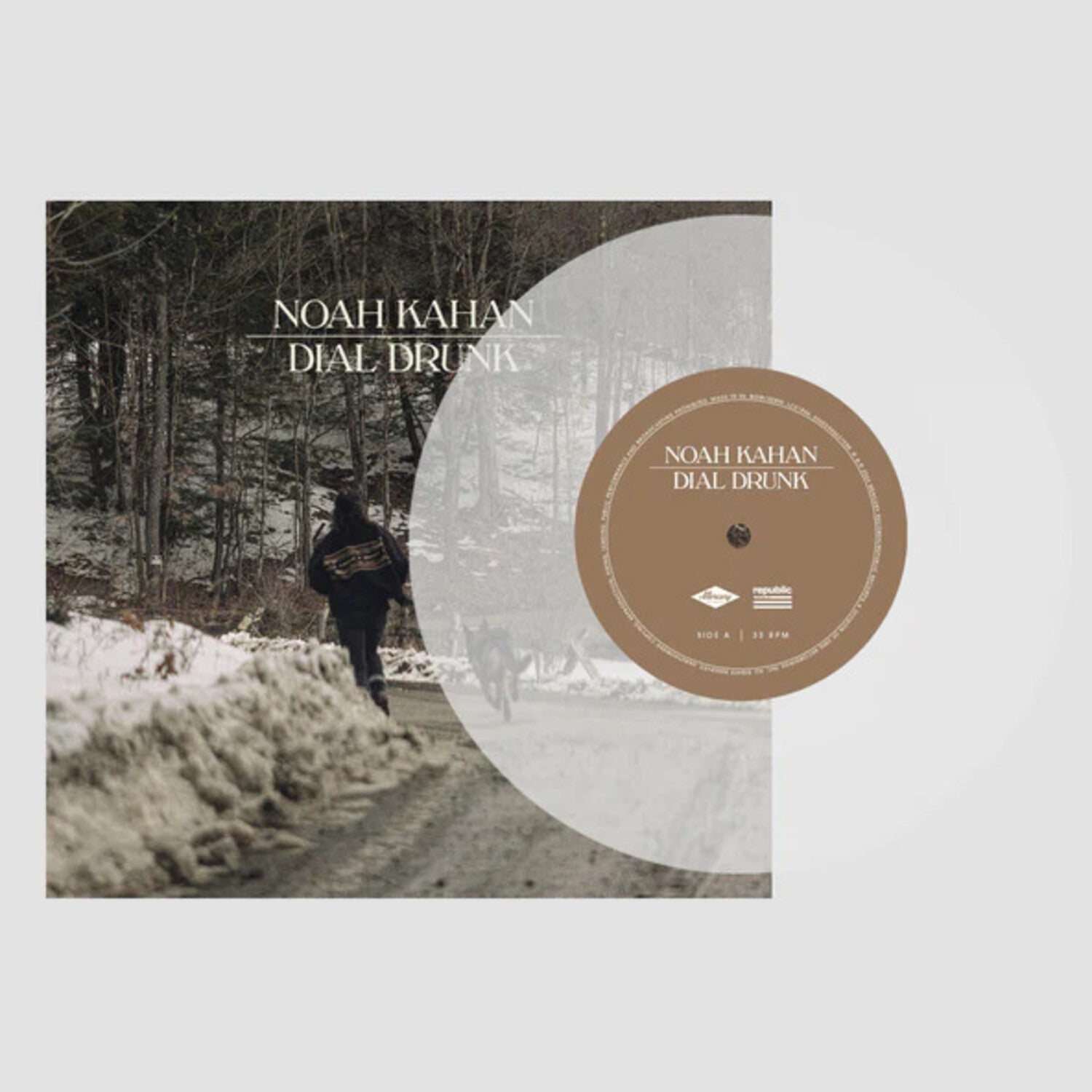 Noah Kahan - Dial Drunk (Clear Vinyl) - LEVITATION