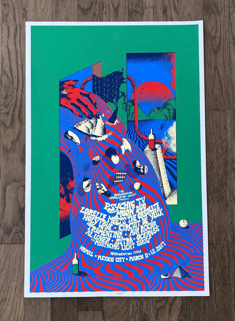 NRMAL 2017 Poster by Jaime Zuverza - LEVITATION