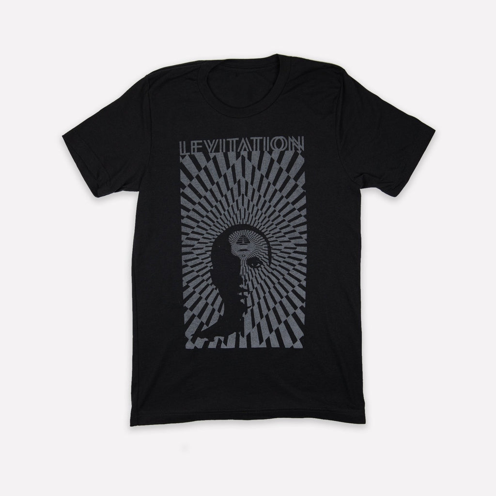 (ONLY SMALL AVAIL) Levitation 2019 Lineup T-Shirt in Black - LEVITATION