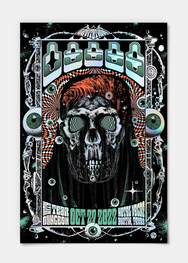 OSEES - NIGHT 1 Poster by Elzo Durt - LEVITATION