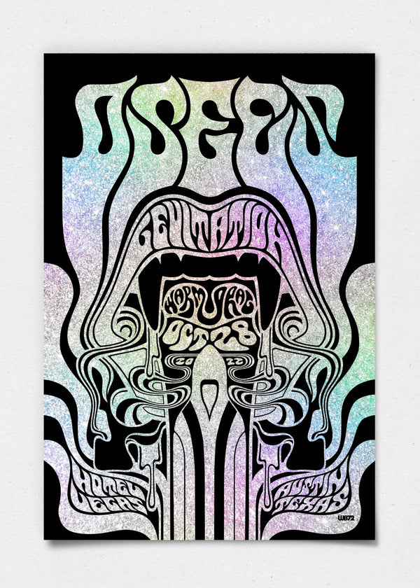 OSEES - NIGHT 2 Poster by WB72 - LEVITATION