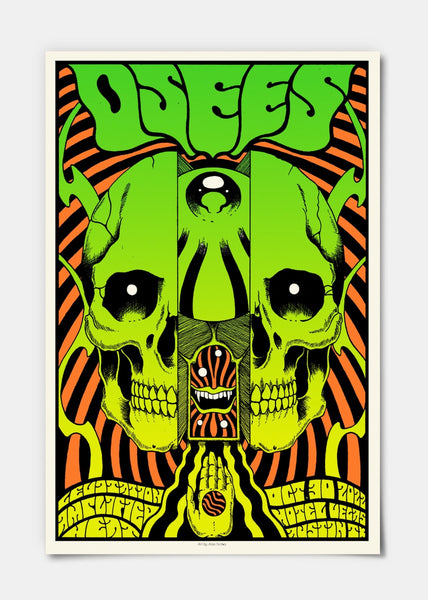 絵画 ALAN FORBES osees-night-4-poster-by-alan-