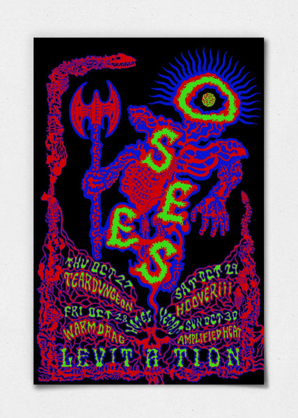 OSEES - Weekend Poster by Dylan Sizemore – LEVITATION