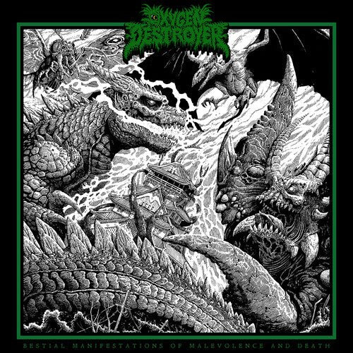 Oxygen Destroyer - Bestial Manifestations of Malevolence and Death - LEVITATION