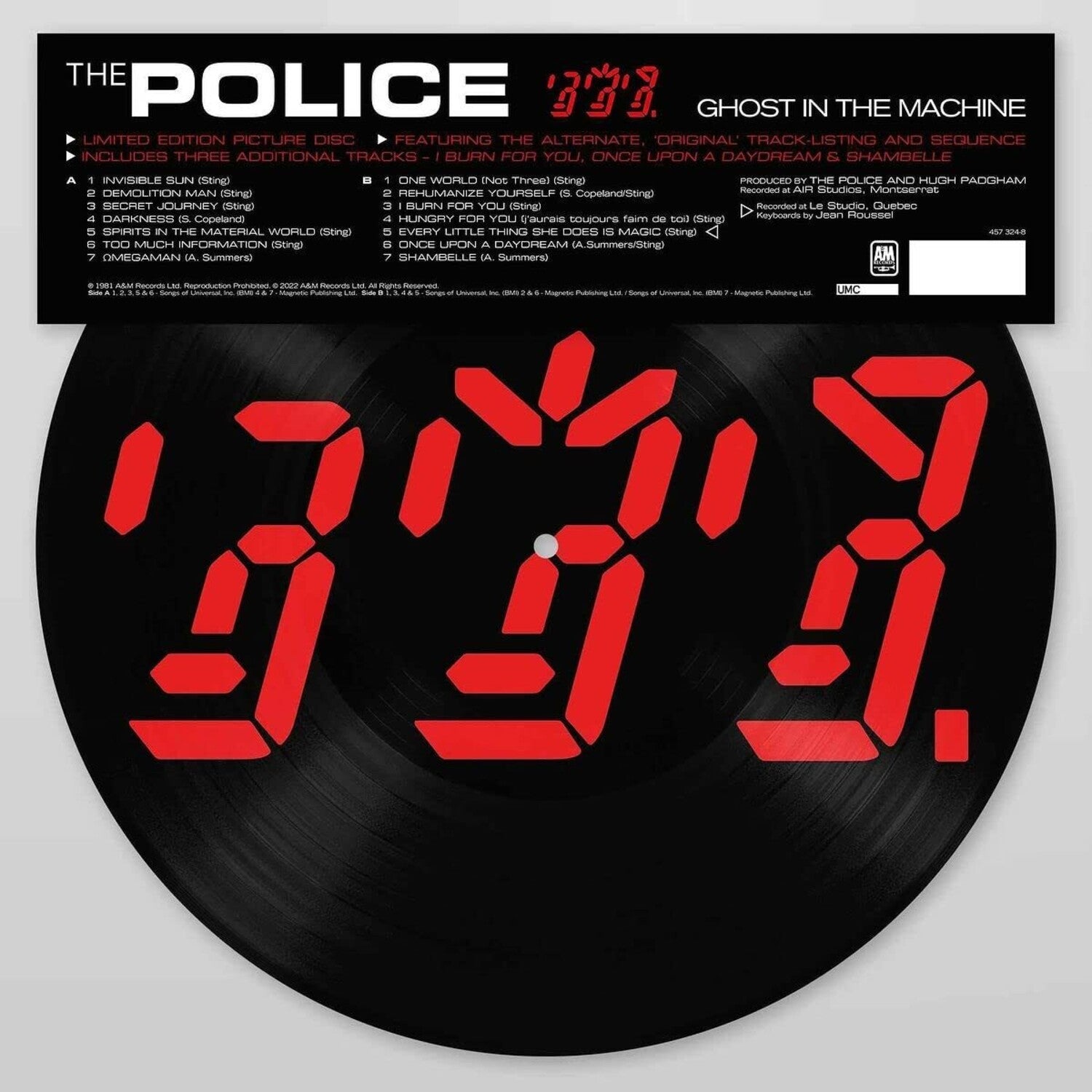 Police - Ghost in the Machine - LEVITATION