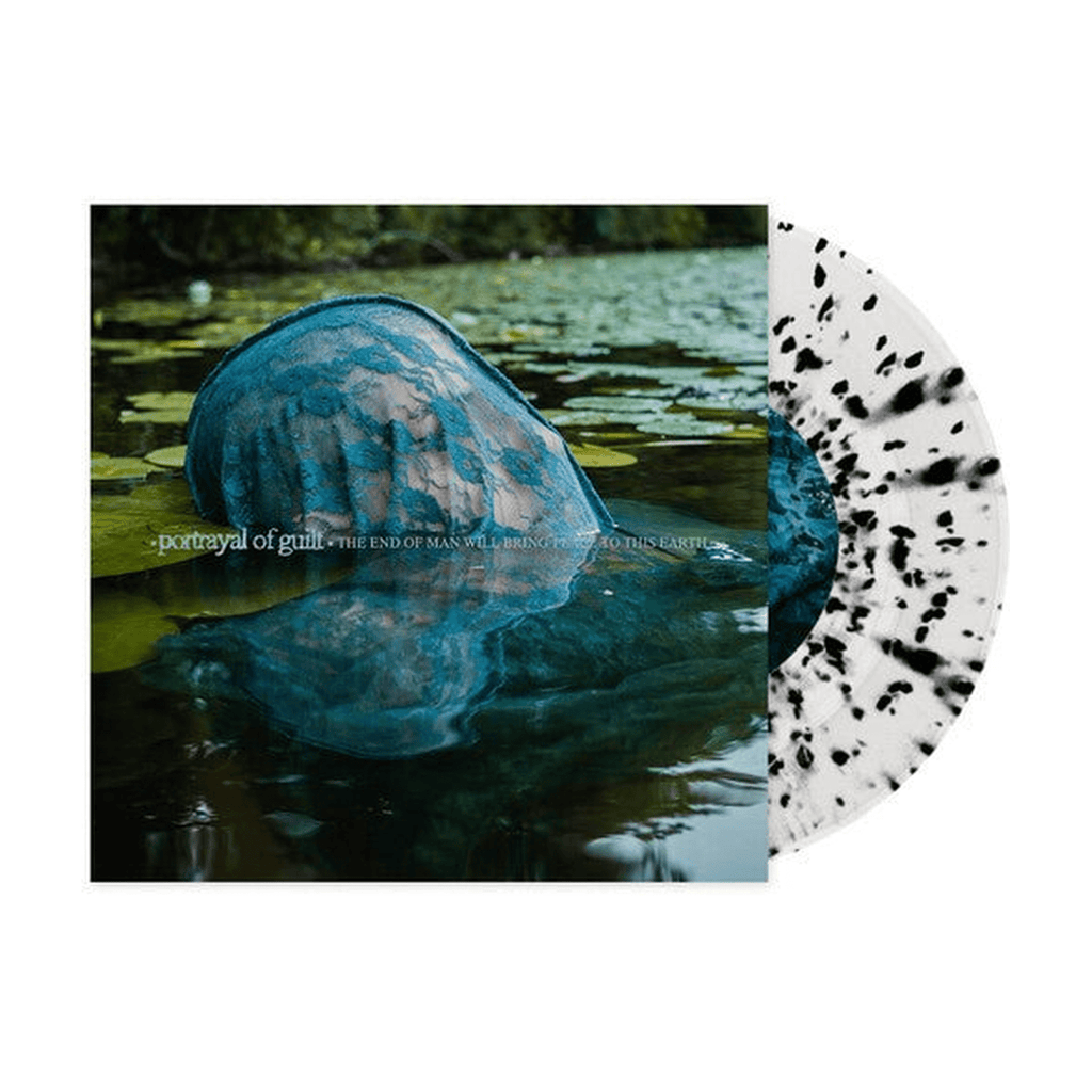 Portrayal of Guilt - Split - Black & White Splatter - LEVITATION