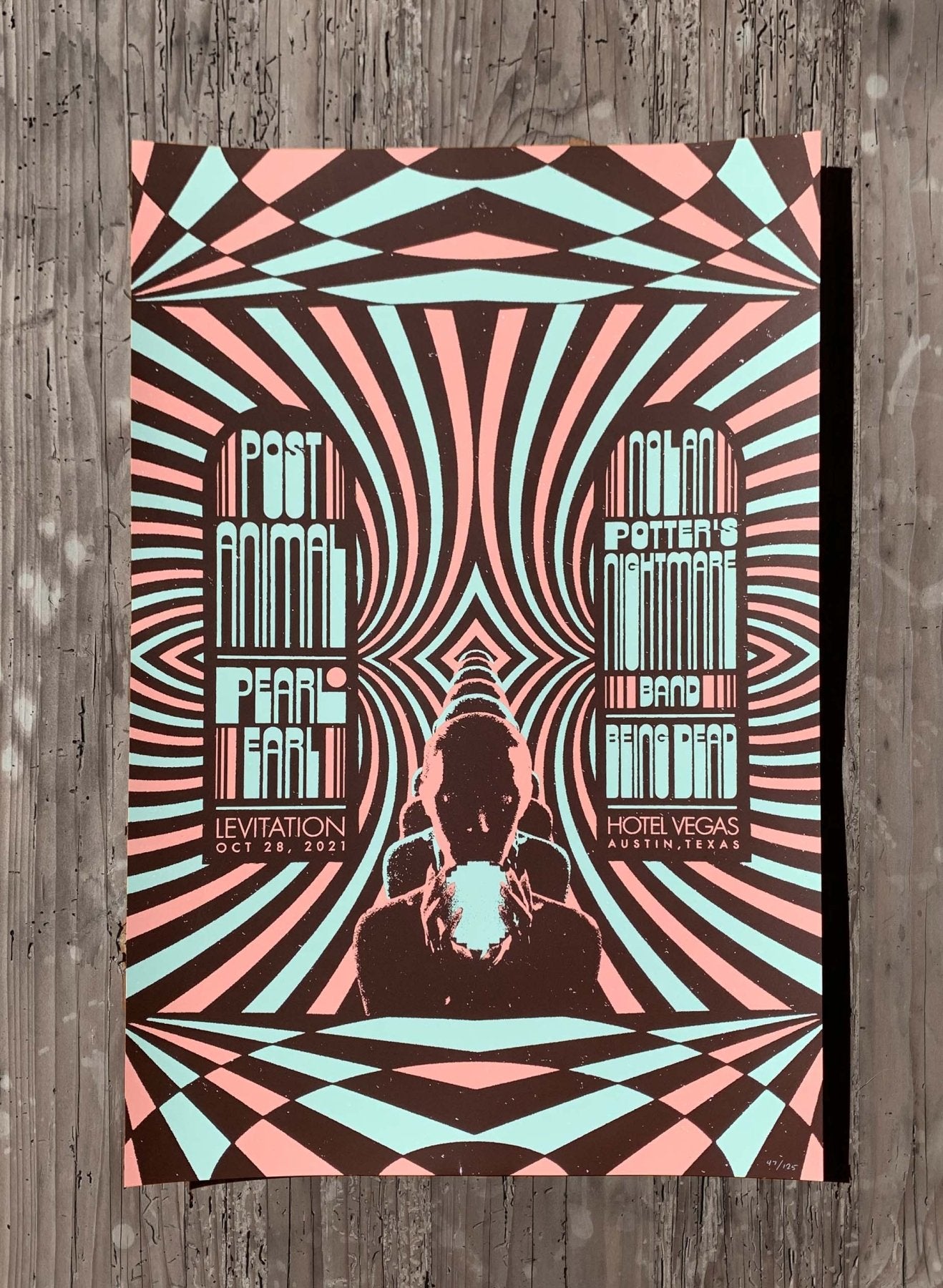 Post Animal Poster by Andrew McGranahan - LEVITATION
