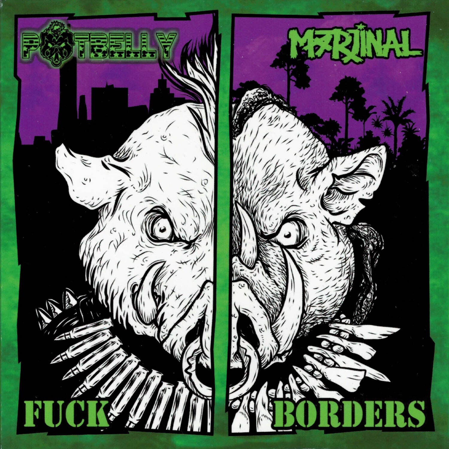 Potbelly / Marjinal - Fuck Borders - LEVITATION