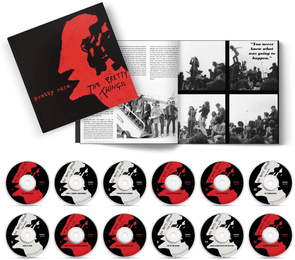 Pretty Things - Pretty Rare - 12CD 60 Page Hardbook Book Set (CD) - LEVITATION