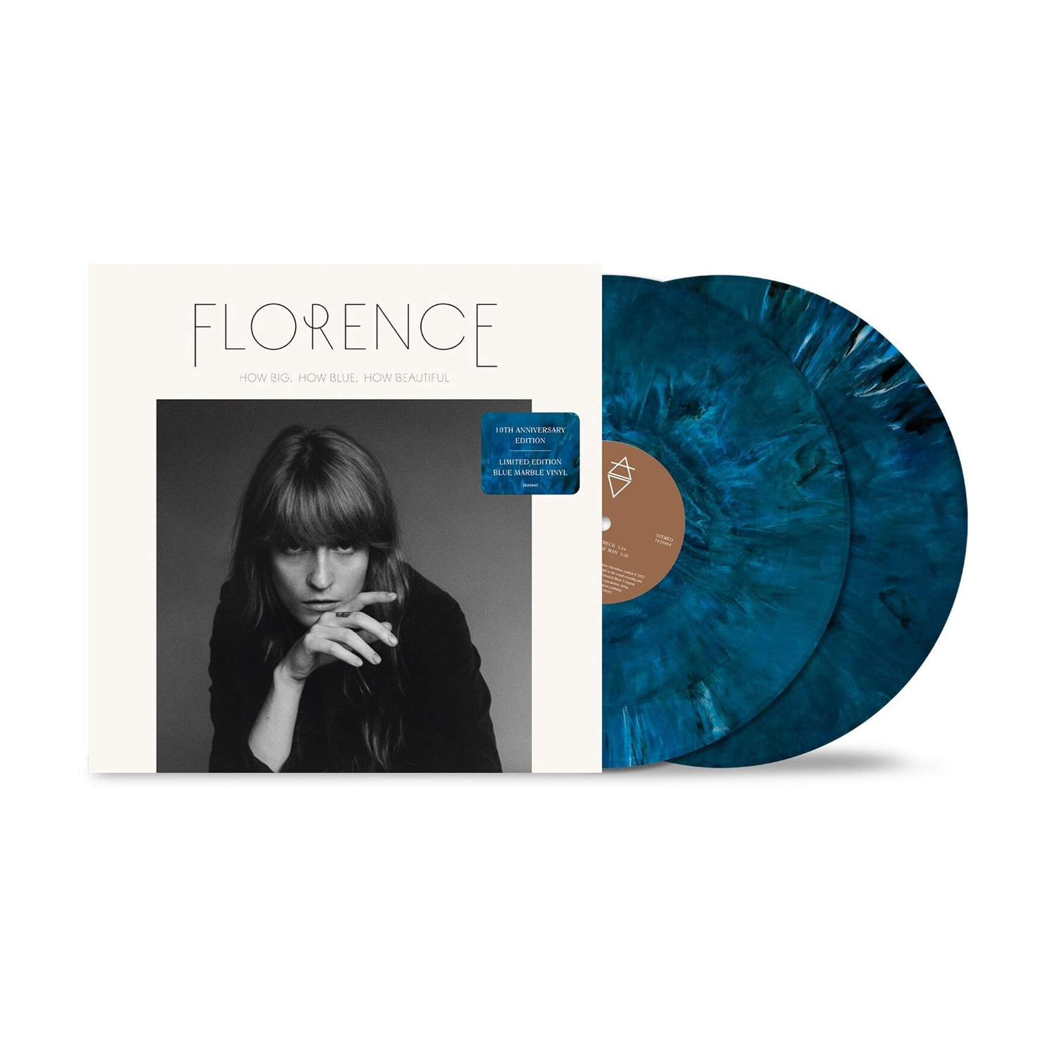 Florence & Machine - How Big, How Blue, How Beautiful (10th Anniv.) 2xLP (Blue Vinyl)
