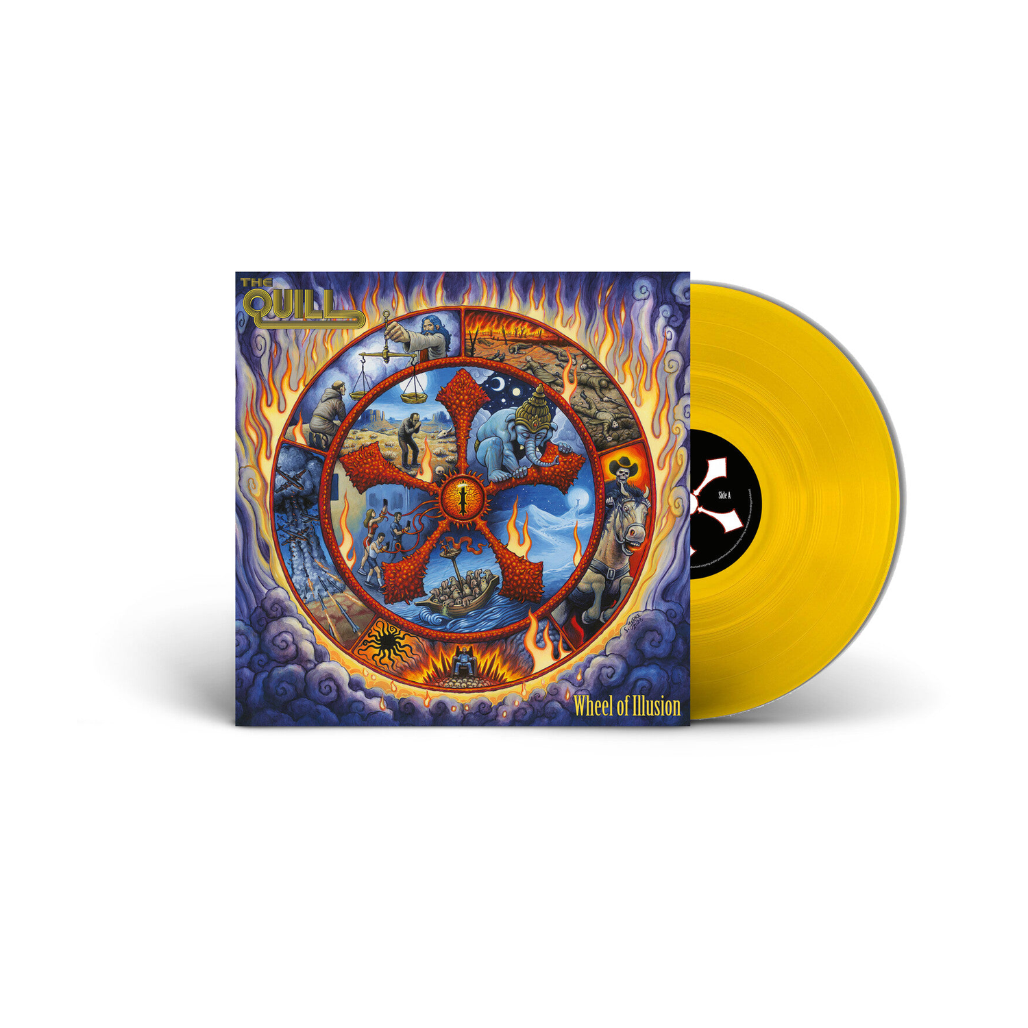 Quill - Wheel of Illusion (Yellow Vinyl)