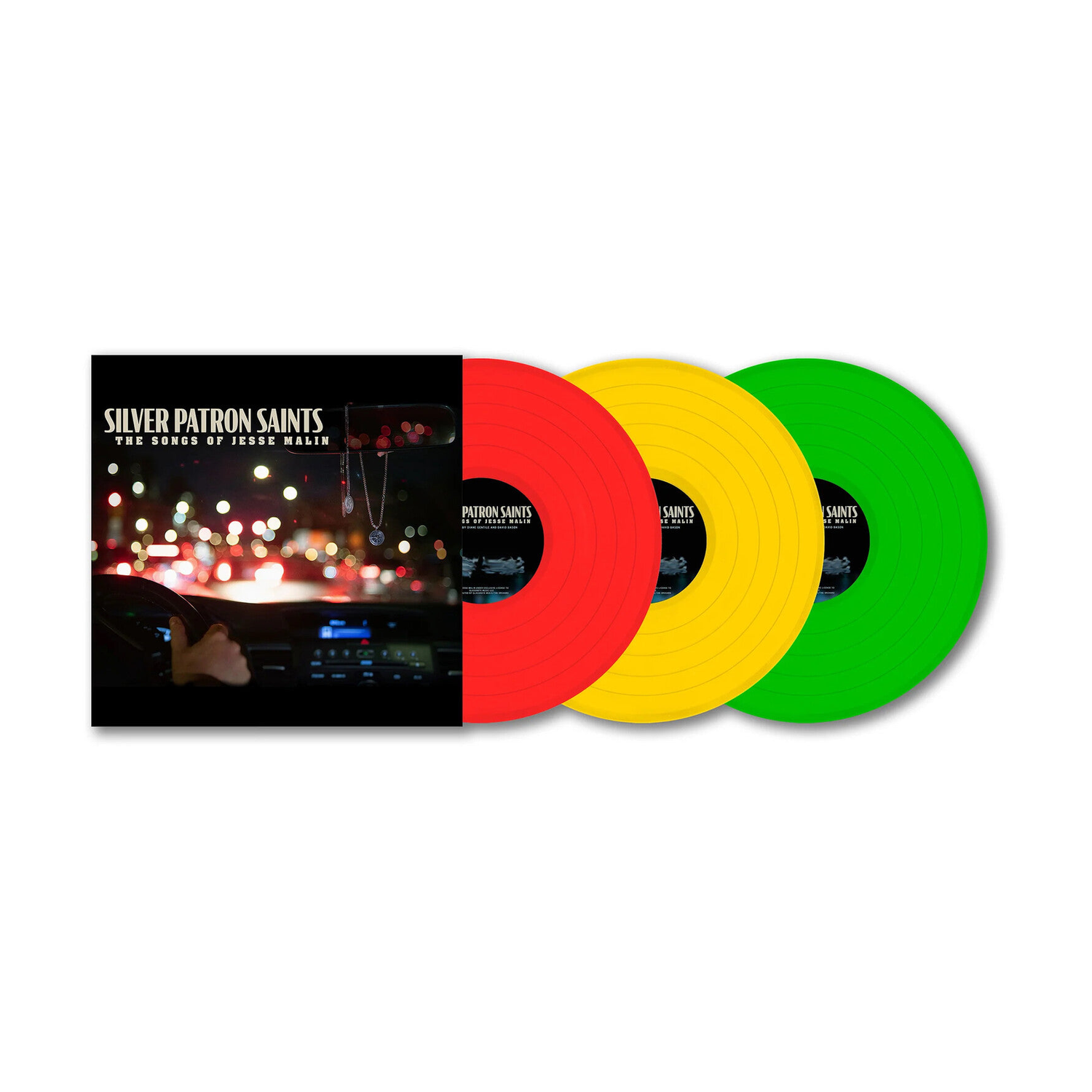 Jesse Malin - Silver Patron Saints 3xLP (Red Vinyl)