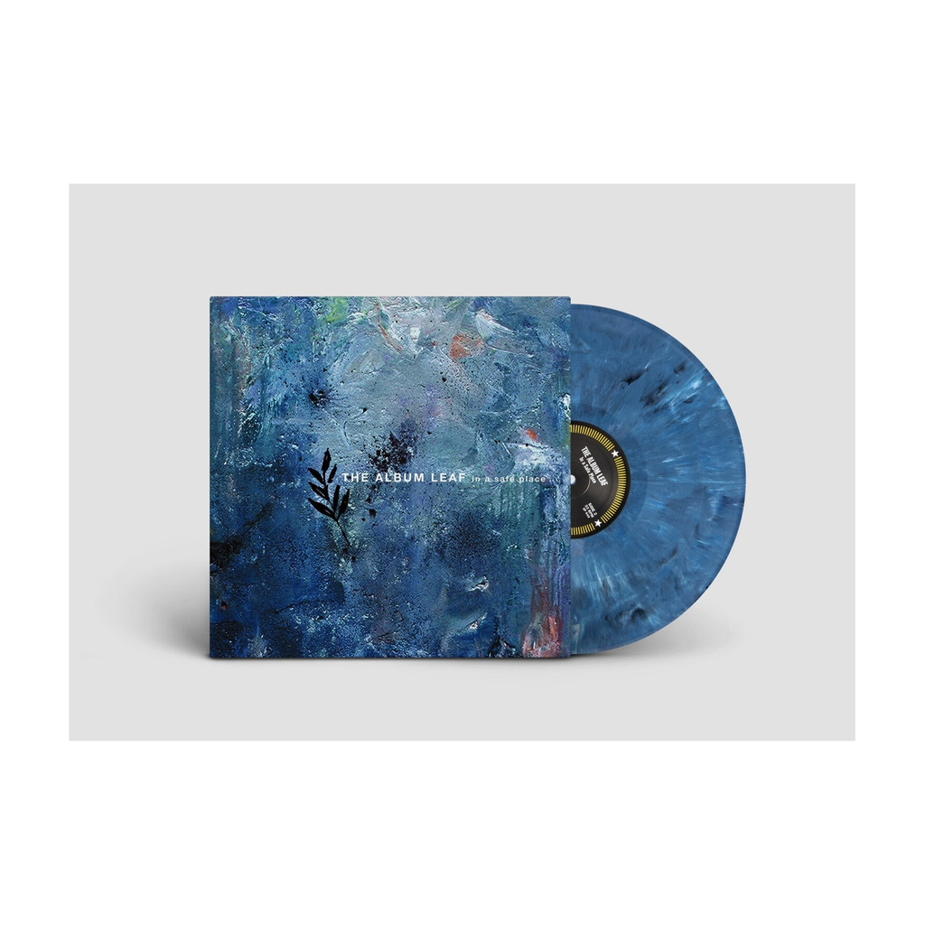 Album Leaf - In a Safe Place - Blue Black White Mix (Blue Vinyl)