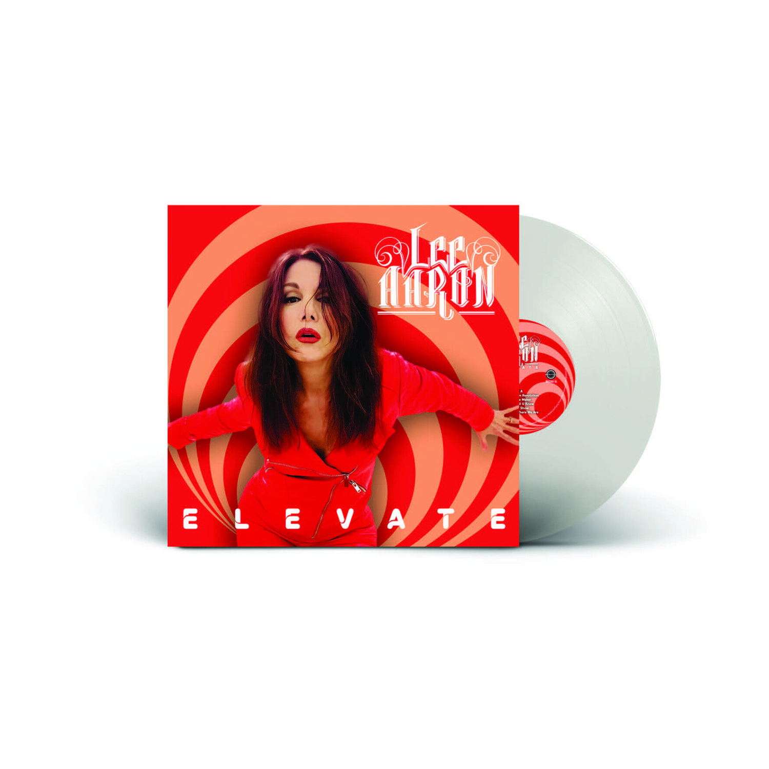 Lee Aaron - Elevate - Clear Black Marbled (Clear Vinyl)