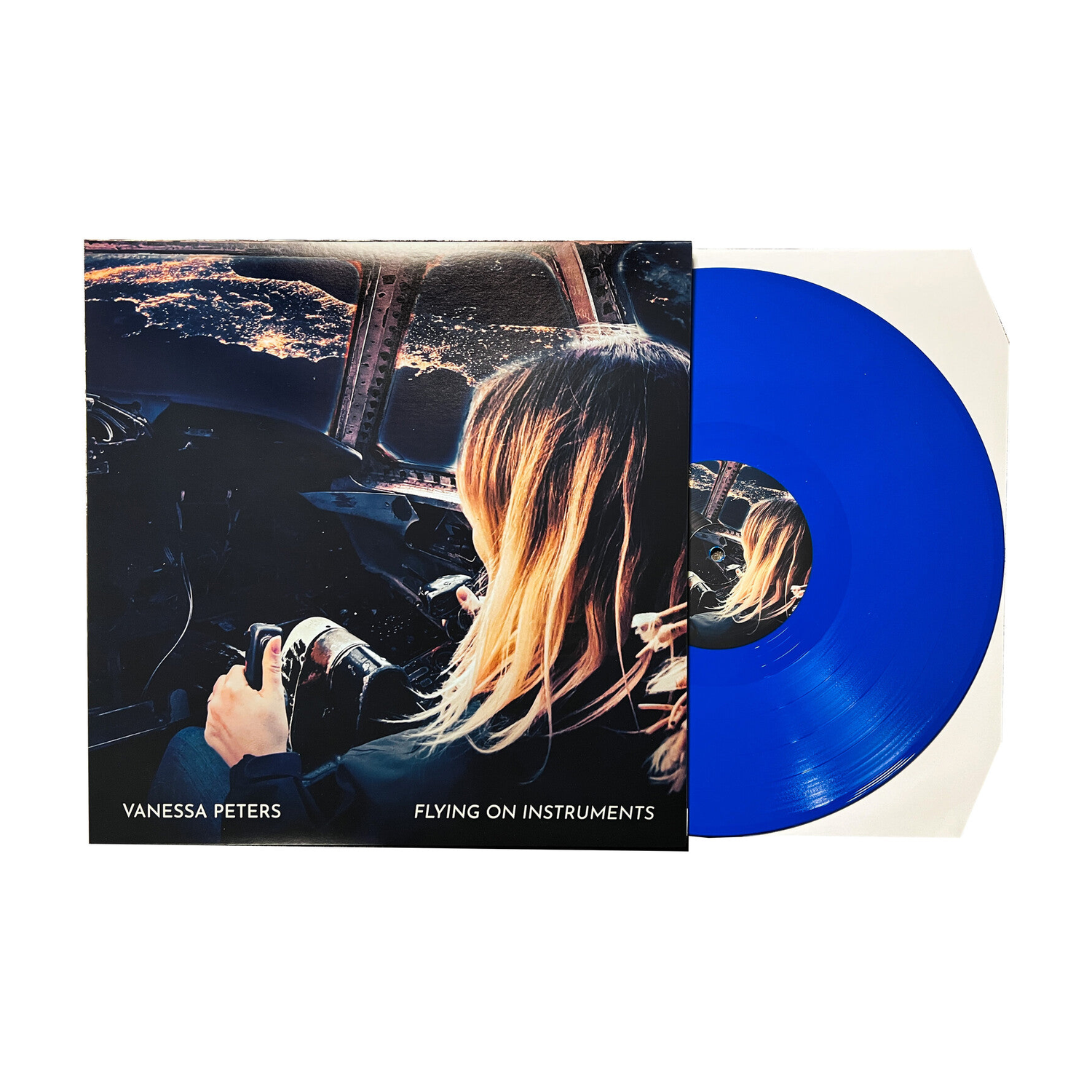Vanessa Peters - Flying On Instruments (Blue Vinyl)