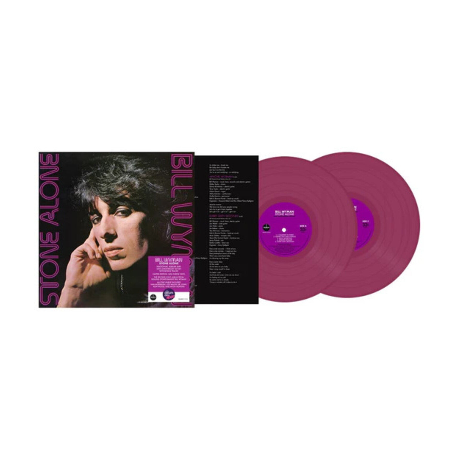 Bill Wyman - Stone Alone: 50th Anniversary - 140 2xLP (Purple Vinyl)