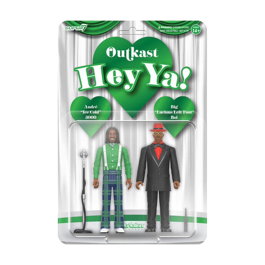 Super7 - OutKast - ReAction Figures Wv4 - Hey Ya! 2-Pack