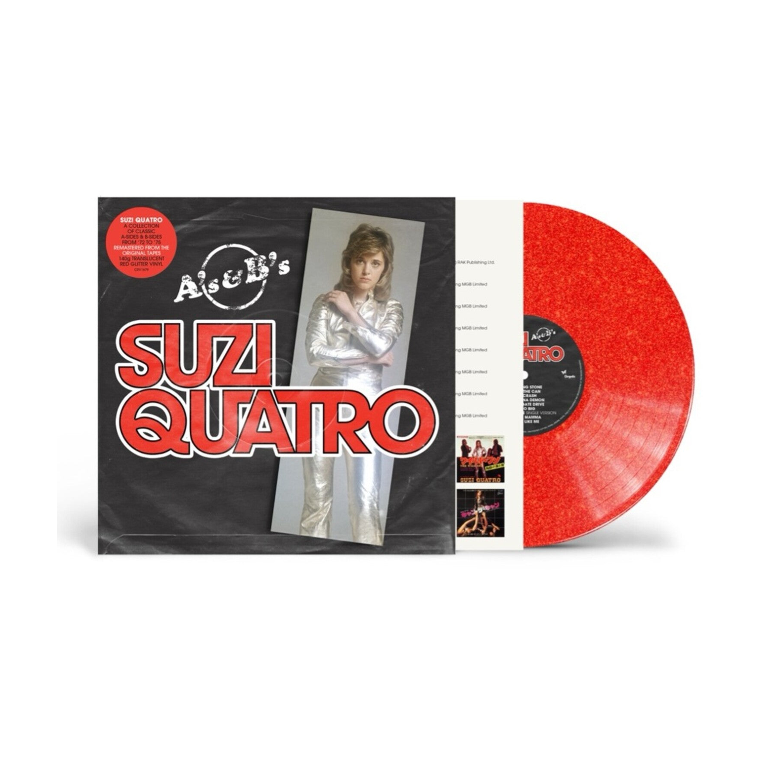 Suzi Quatro - A's & B's (Red Vinyl)