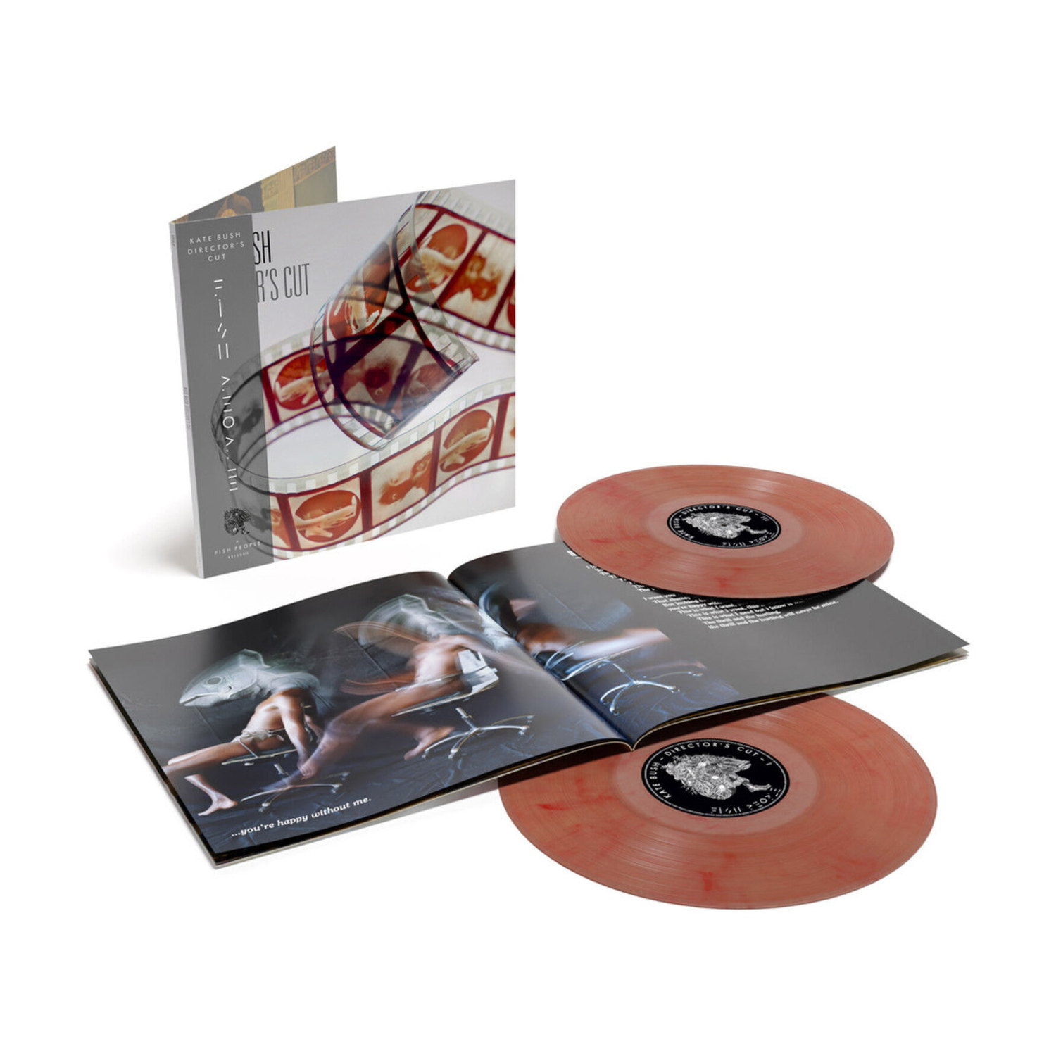 Kate Bush - Director'S Cut - 2018 Remaster 180gm Hazy Red Vinyl Indie Edition, 28pp Booklet 2xLP (Red Vinyl)