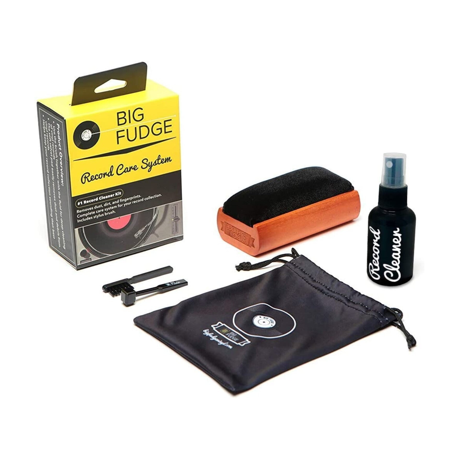 Big Fudge BFRC101US 4-in-1 Vinyl Record Care Kit