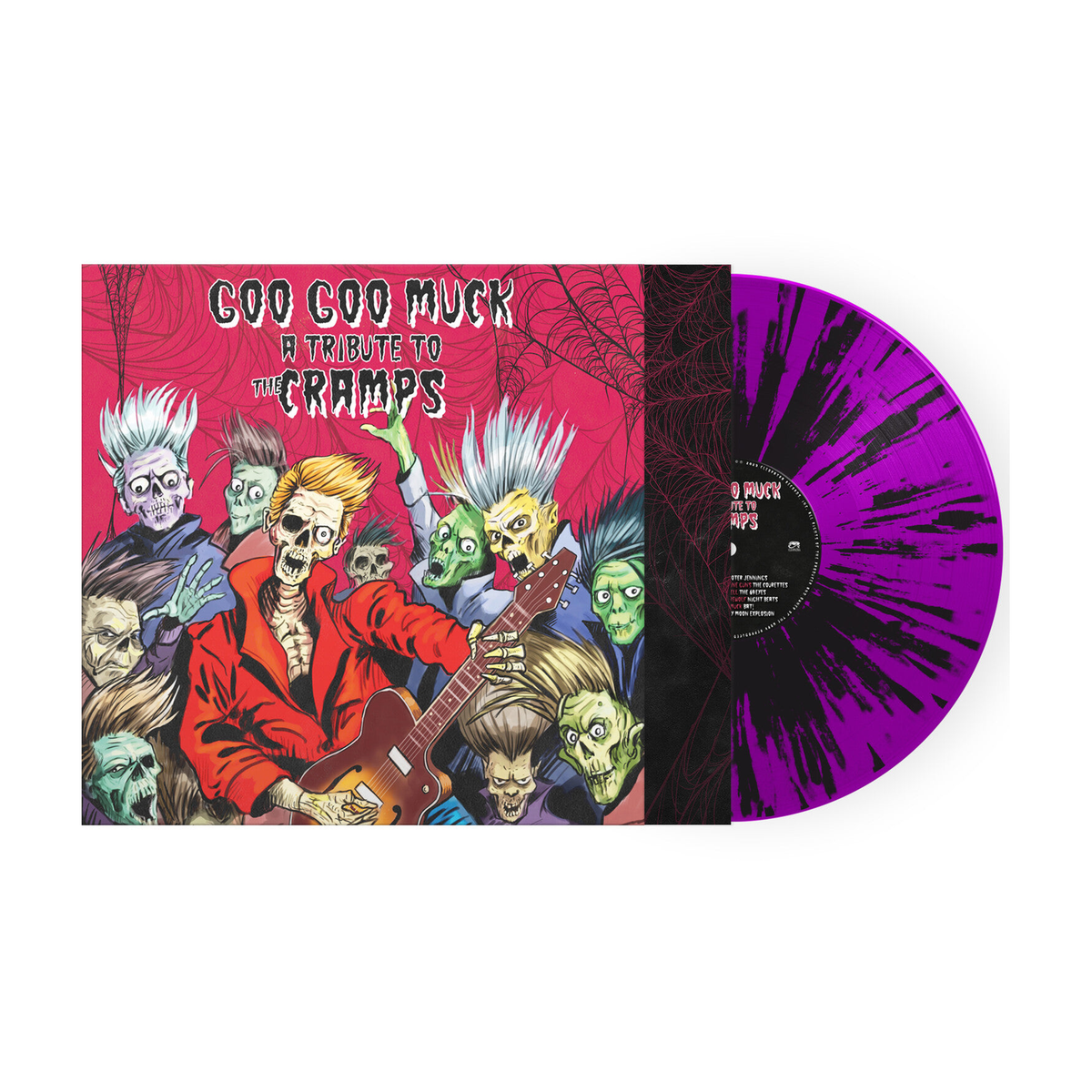 Various Artists - Goo Goo Muck: a Tribute to the Cramps (Purple Black Splatter Vinyl)