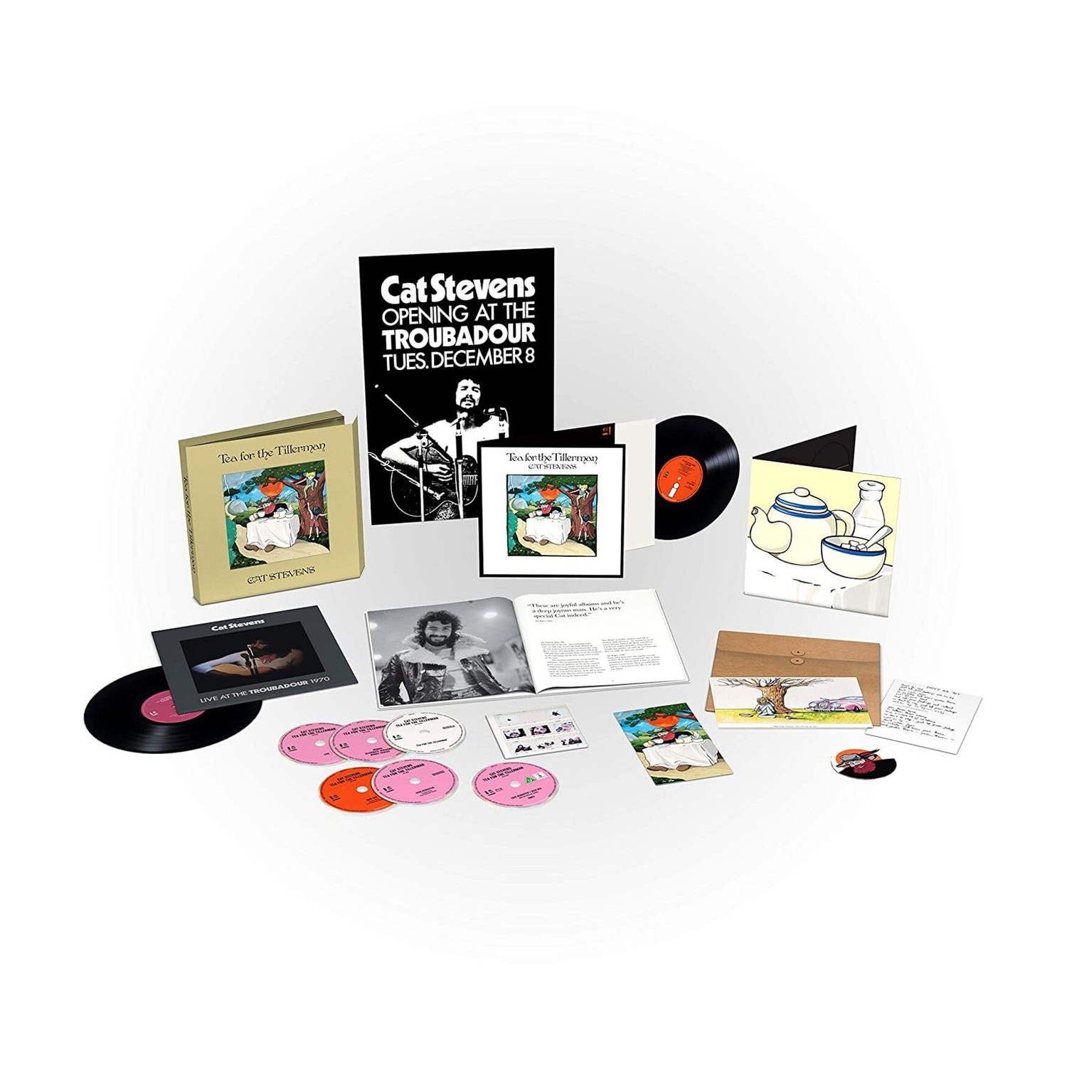 Yusuf ( Stevens, Cat ) - Tea For The Tillerman 8xLP (Deluxe)