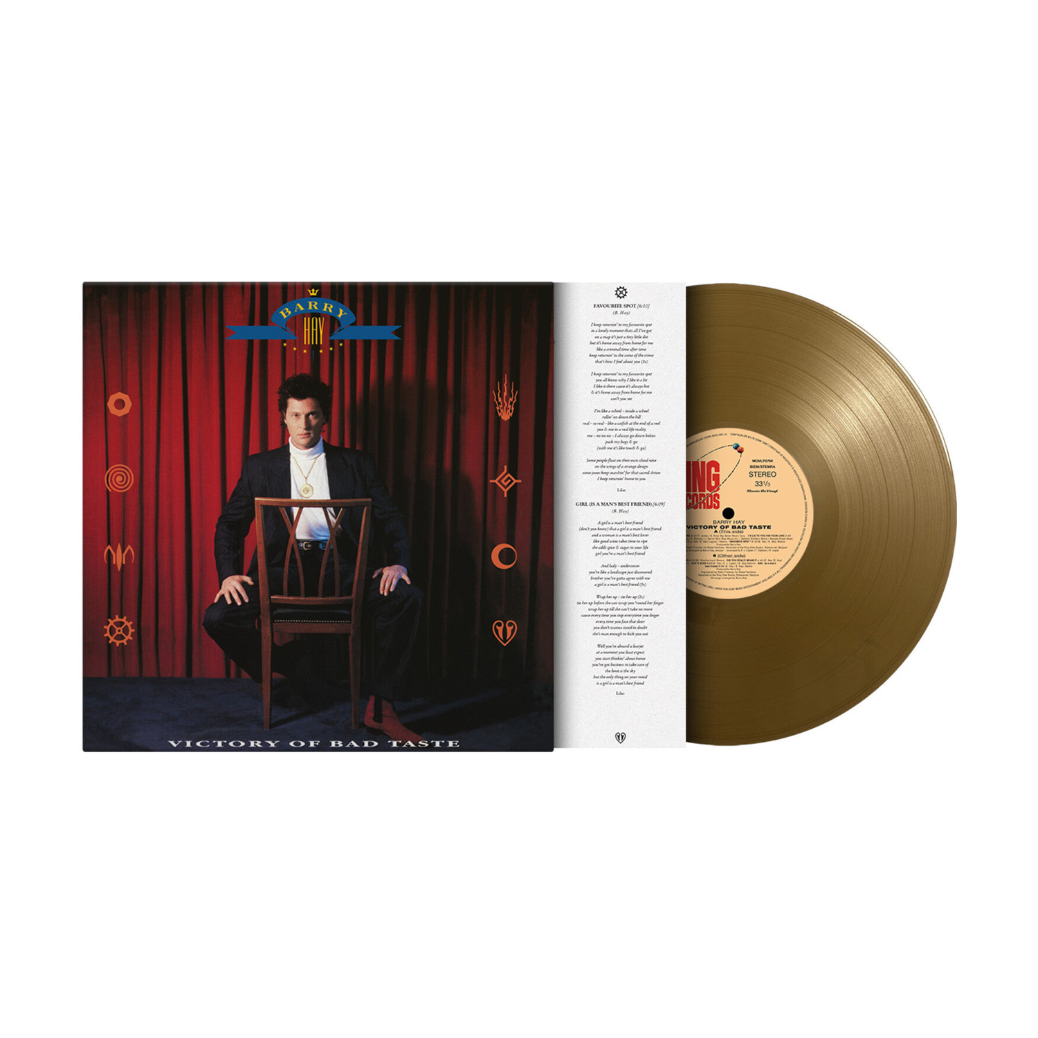 Barry Hay - Victory Of Bad Taste (Gold Vinyl)