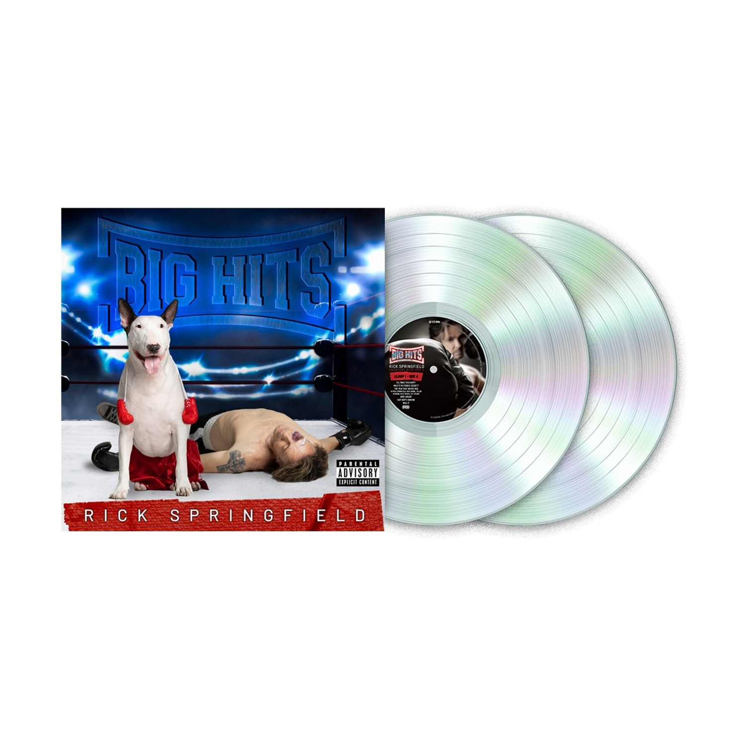 Rick Springfield - Big Hits: Rick Springfield's Greatest Hits, Vol. 2 - Clear 2xLP (Clear Vinyl)