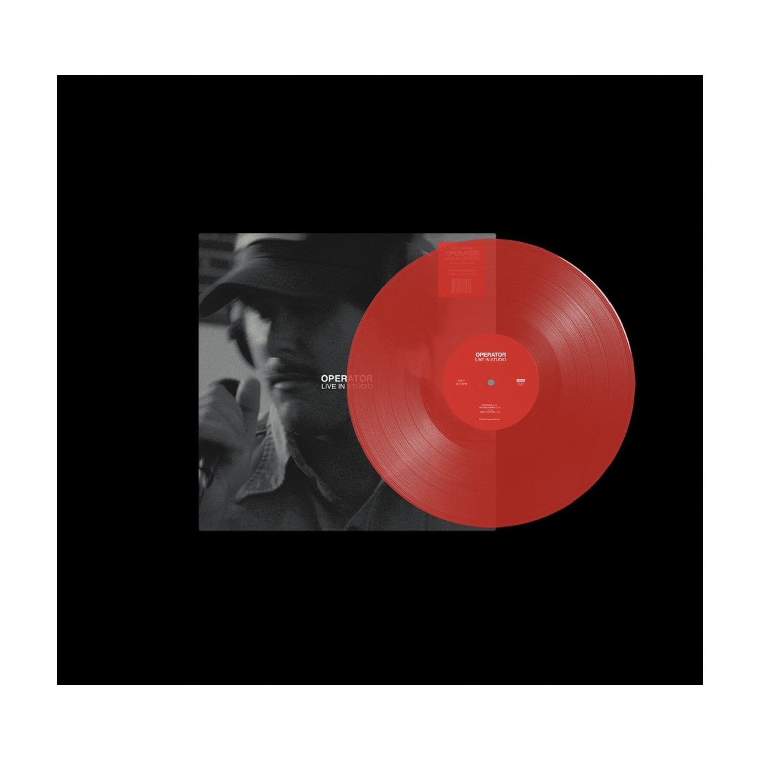 Zac Farro - Operator - Live in Studio (Red Vinyl)