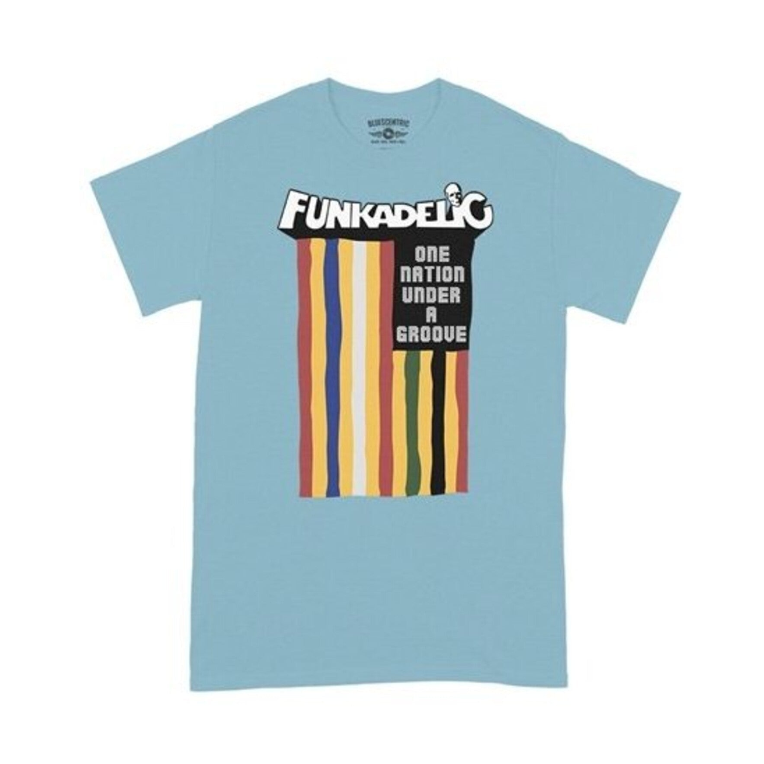 Funkadelic One Nation Under a Groove Flag Heavy Cotton T-Shirt