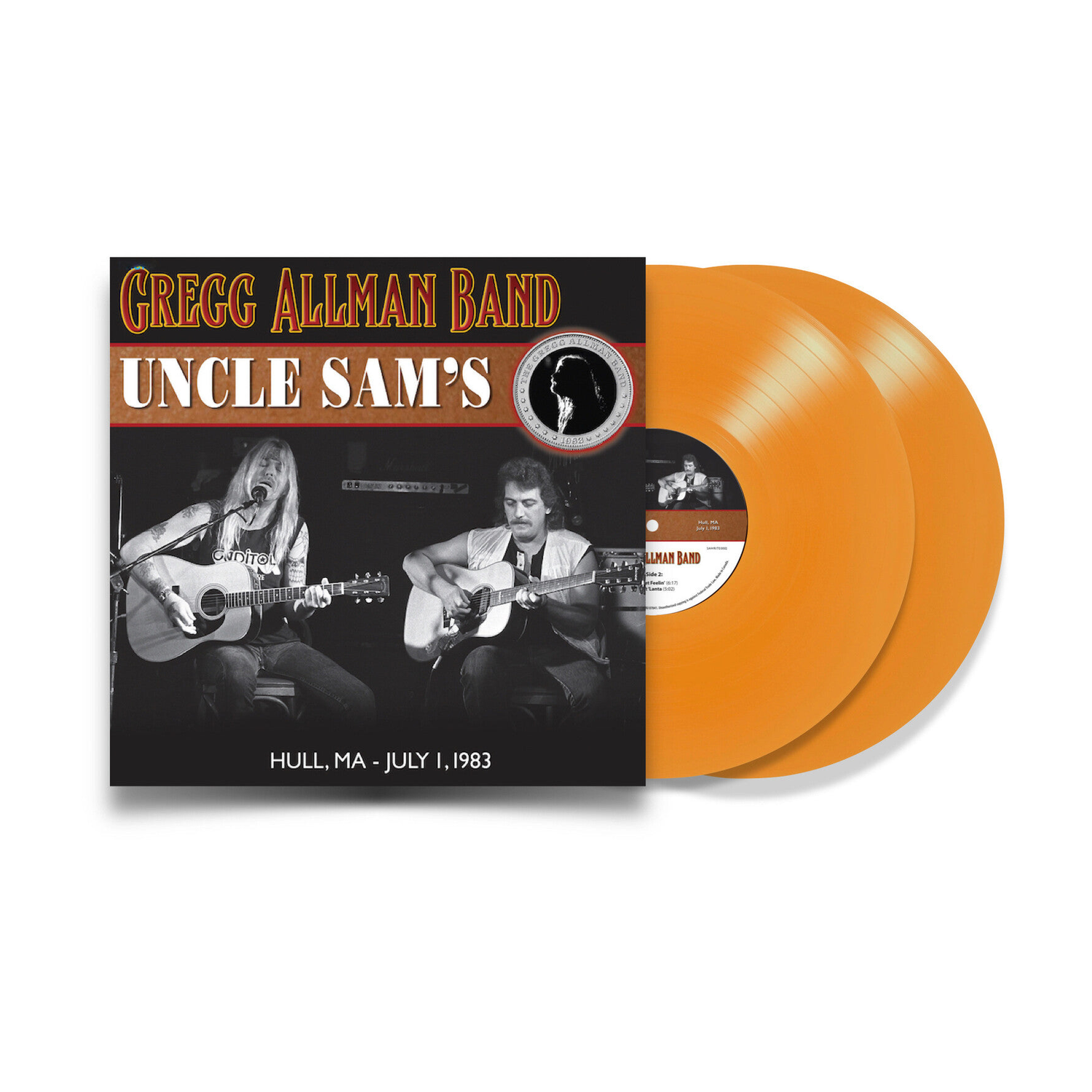 Gregg Allman - Uncle Sam's 2xLP (Orange Vinyl)
