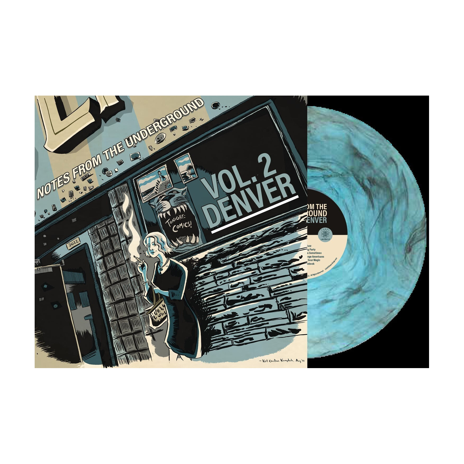 Notes From the Underground Vol.2 Denver - Notes From the Underground Vol. 2 Denver (Blue Vinyl)