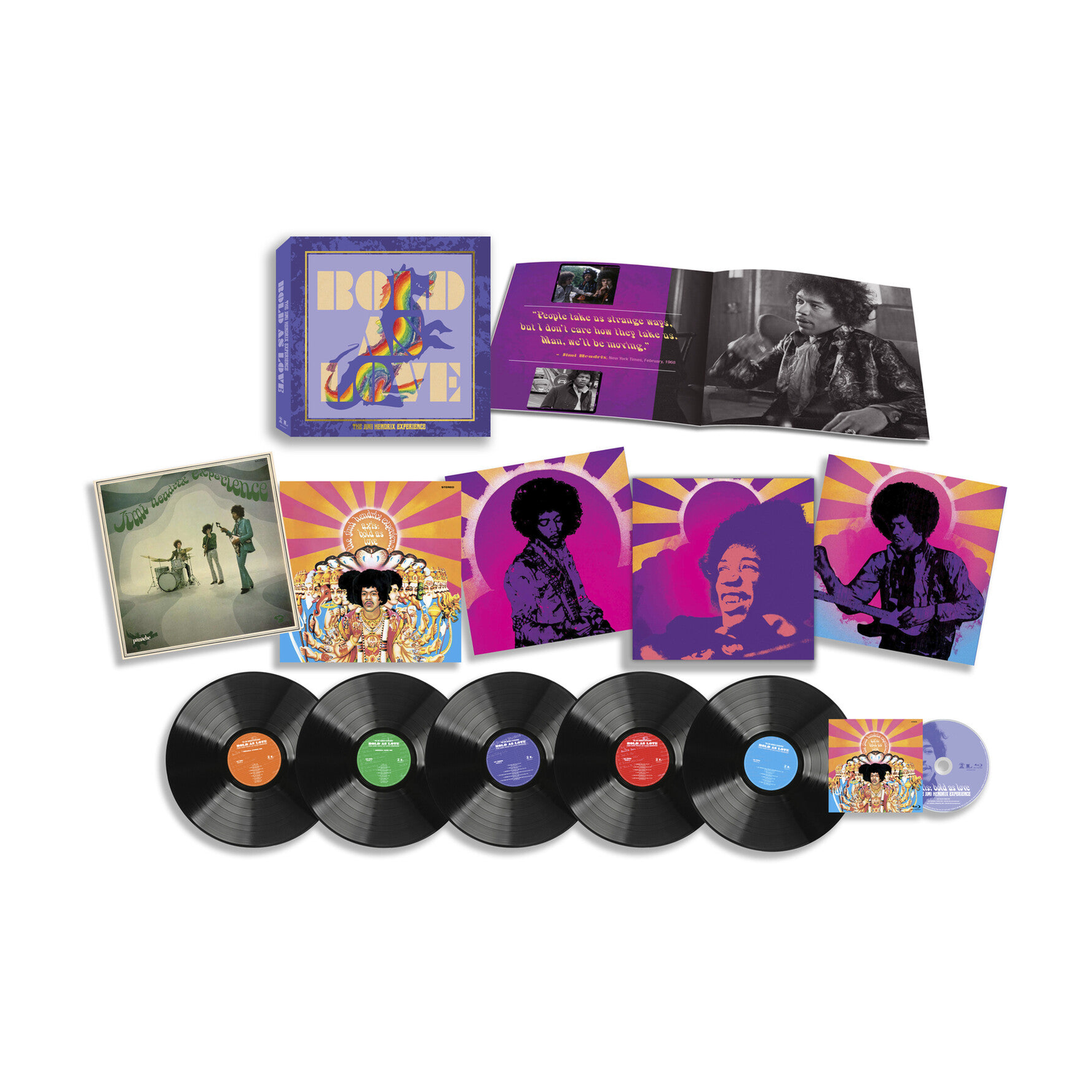Jimi Hendrix - Bold As Love 6xLP (Deluxe)
