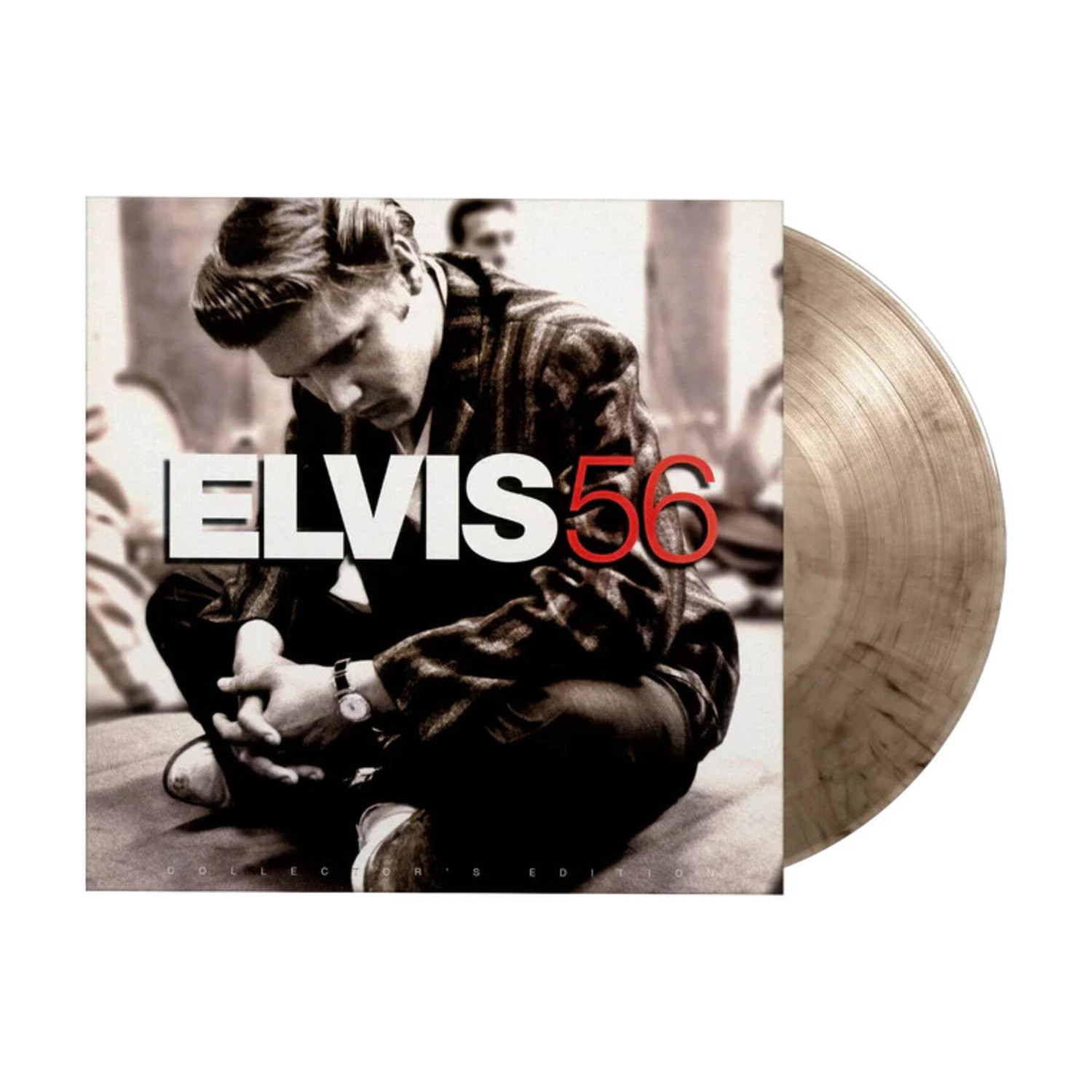 Elvis Presley - Elvis 56 - Limited 180-Gram Crystal Clear & Black Marble Colored Vinyl (Clear Vinyl)