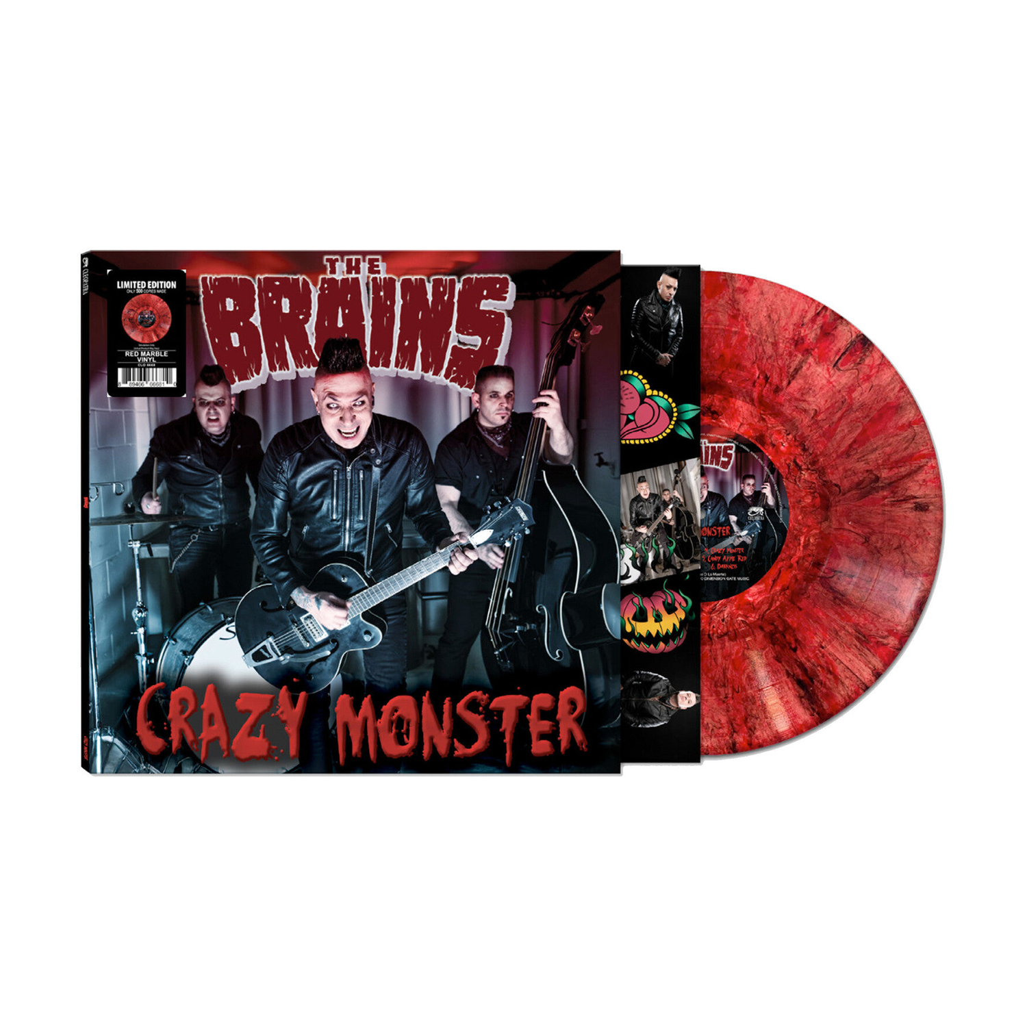 Brains - Crazy Monster (Red Vinyl)