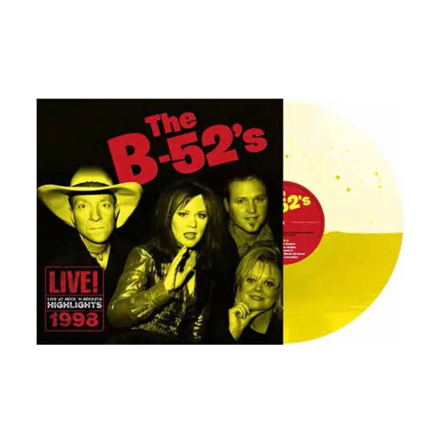 B-52's - Live at Rock 'N Rockets (Yellow Vinyl)