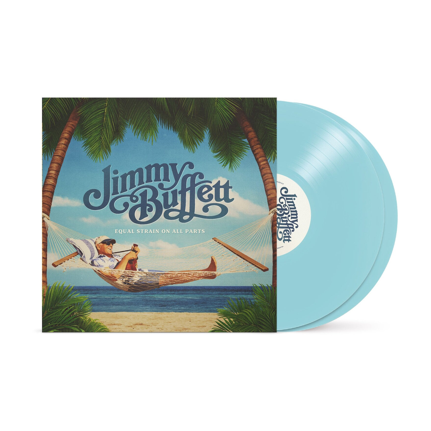 Jimmy Buffett - Equal Strain On All Parts 2xLP (Blue Vinyl)