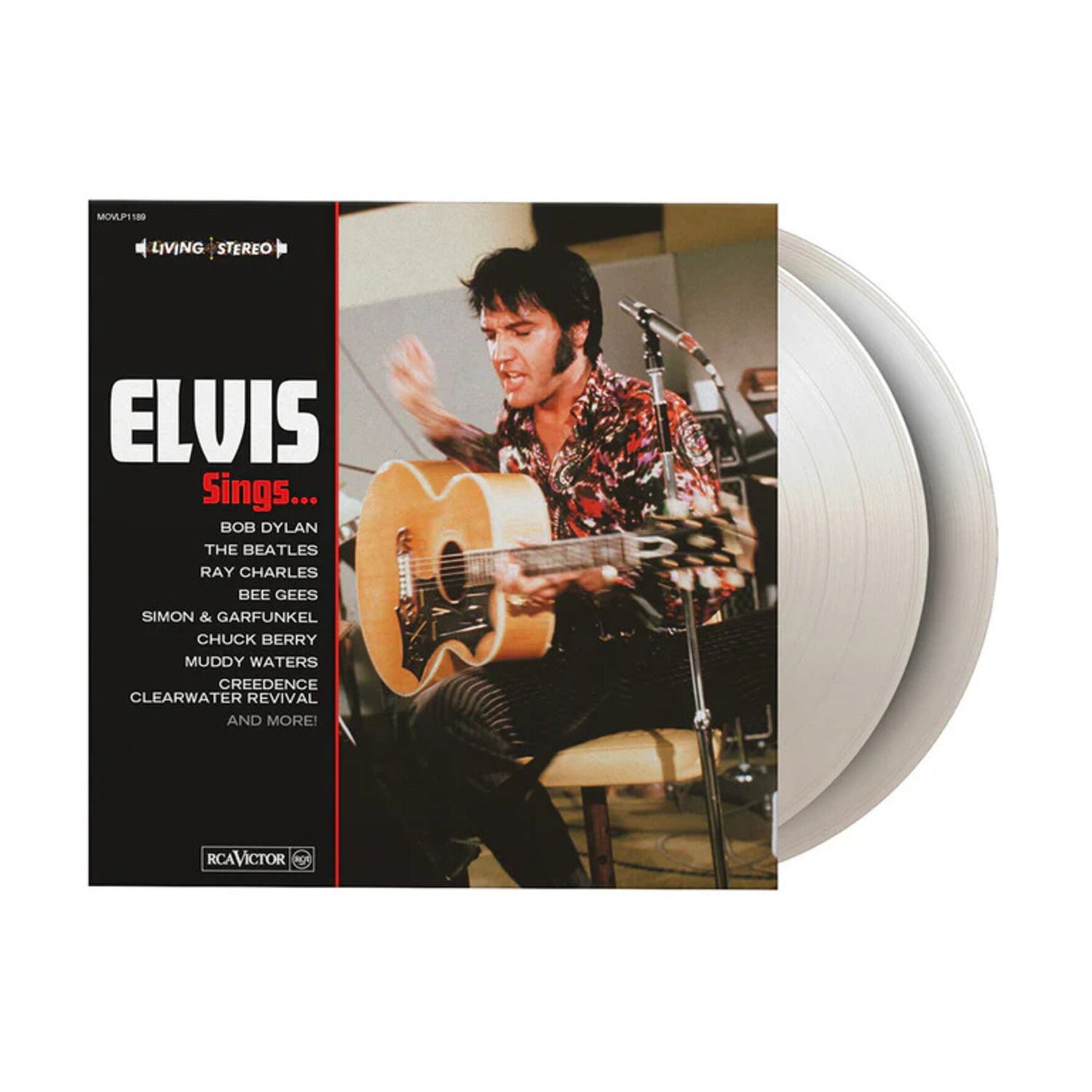 Elvis Presley - Elvis Sings - Limited Gatefold 180 2xLP (White Vinyl)